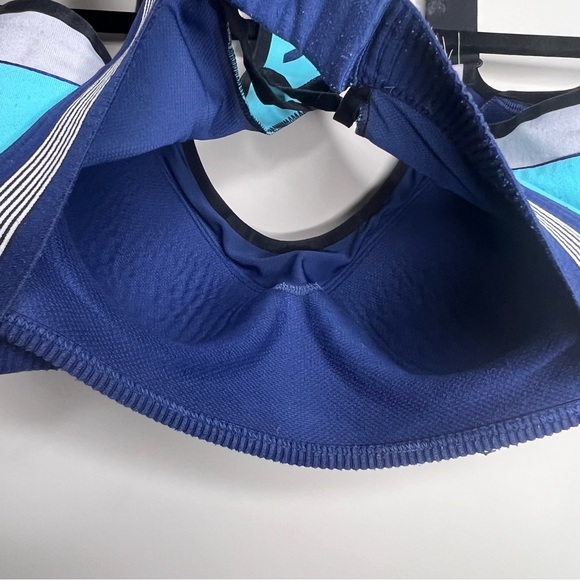 Victoria Secret Incredible Sport Bra 34DDD Wireless Padded Racerback High - Picture 11 of 12